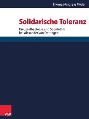 cover image of Solidarische Toleranz